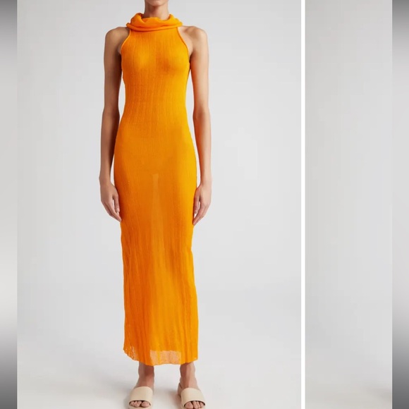 Paloma Wool Dely Cowl Neck Sleeveless Sweater Dress - Picture 2 of 4